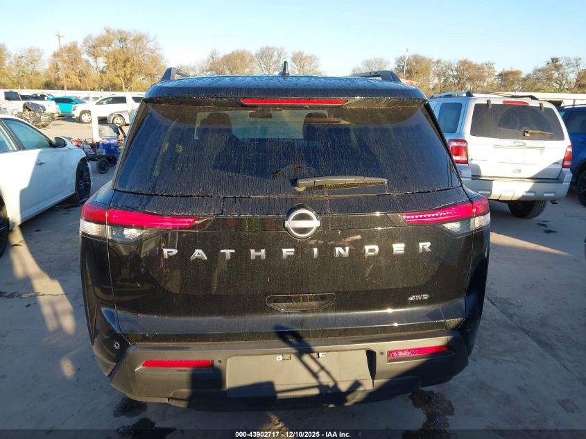 2025 Nissan Pathfinder Sv 4Wd VIN: 5N1DR3BC7SC232074 Lot: 43902717