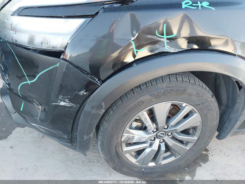 2025 Nissan Pathfinder Sv 4Wd VIN: 5N1DR3BC7SC232074 Lot: 43902717