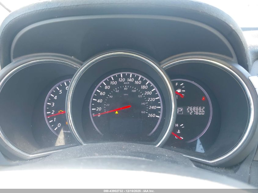 2012 Nissan Murano Sl VIN: JN8AZ1MW8CW207157 Lot: 43902732