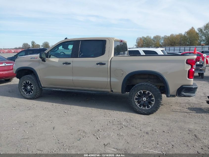 2022 Chevrolet Silverado 1500 4Wd Short Bed Zr2 VIN: 3GCUDHEL3NG677022 Lot: 43902746