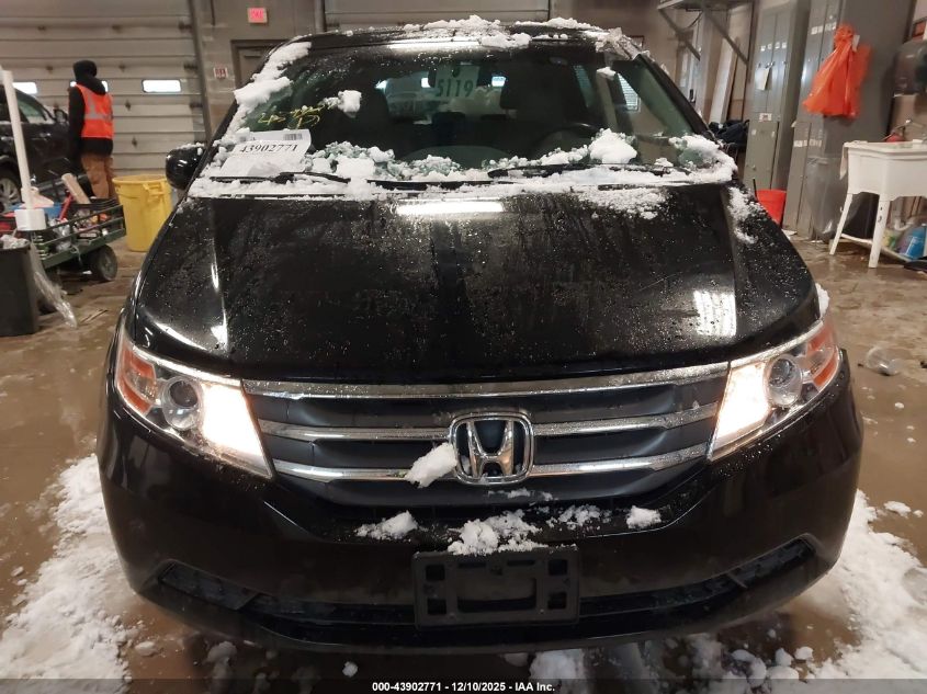 2012 Honda Odyssey Ex-L VIN: 5FNRL5H60CB013115 Lot: 43902771