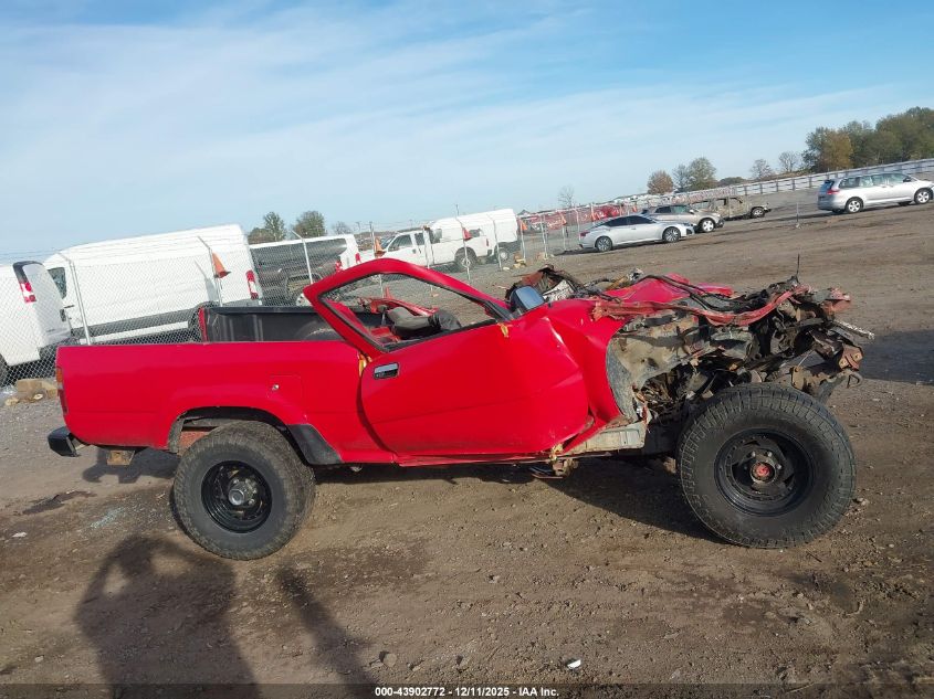 1992 Toyota Pickup 1/2 Ton Sht Wheelbase Dlx VIN: 4TARN01P9NZ012716 Lot: 43902772