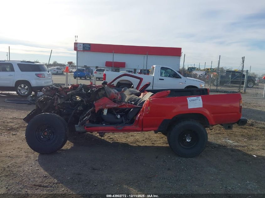 1992 Toyota Pickup 1/2 Ton Sht Wheelbase Dlx VIN: 4TARN01P9NZ012716 Lot: 43902772
