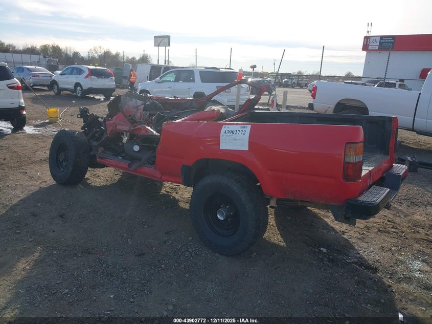 1992 Toyota Pickup 1/2 Ton Sht Wheelbase Dlx