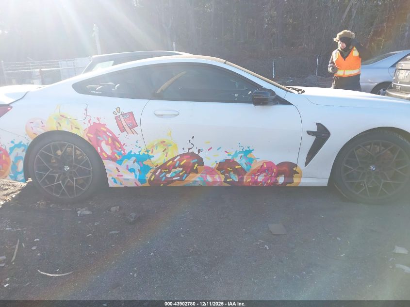 2020 BMW M8 Competition VIN: WBSAE0C07LBM08367 Lot: 43902780