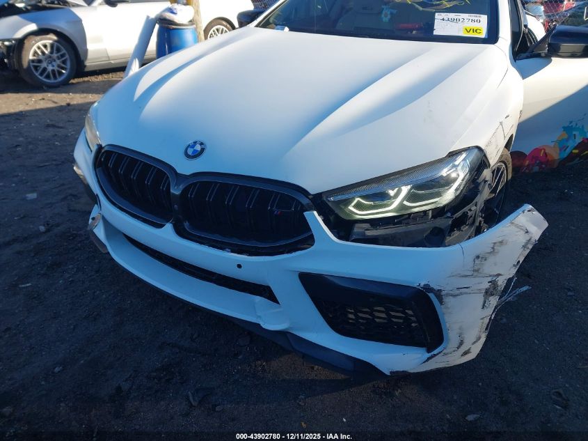 2020 BMW M8 Competition VIN: WBSAE0C07LBM08367 Lot: 43902780