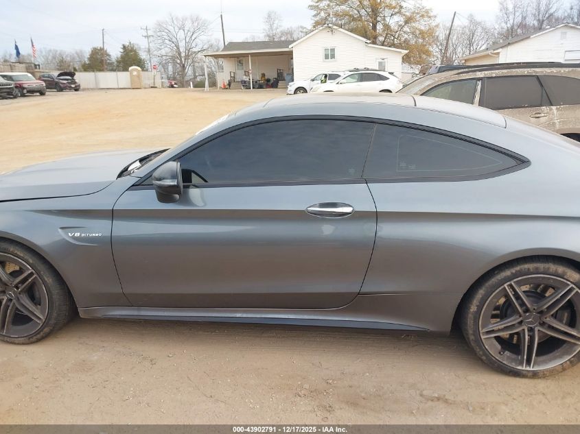 2019 Mercedes-Benz Amg C 63 VIN: WDDWJ8GB4KF831844 Lot: 43902791