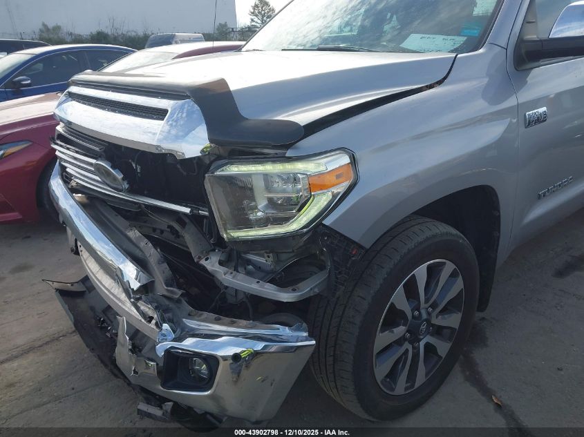 2018 Toyota Tundra Limited 5.7L V8 VIN: 5TFFY5F12JX240675 Lot: 43902798