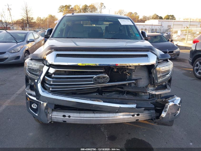 2018 Toyota Tundra Limited 5.7L V8 VIN: 5TFFY5F12JX240675 Lot: 43902798