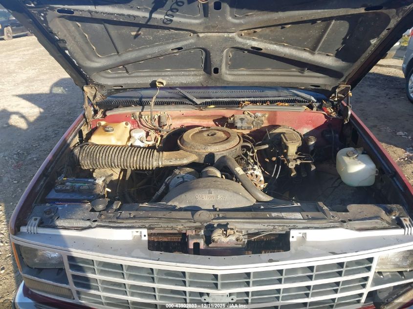 1989 Chevrolet Gmt-400 C1500 VIN: 1GCDC14Z2KZ231522 Lot: 43902803