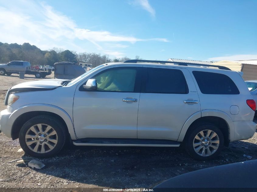 2008 Toyota Sequoia Platinum 5.7L V8 VIN: 5TDZY67A08S004821 Lot: 43902809