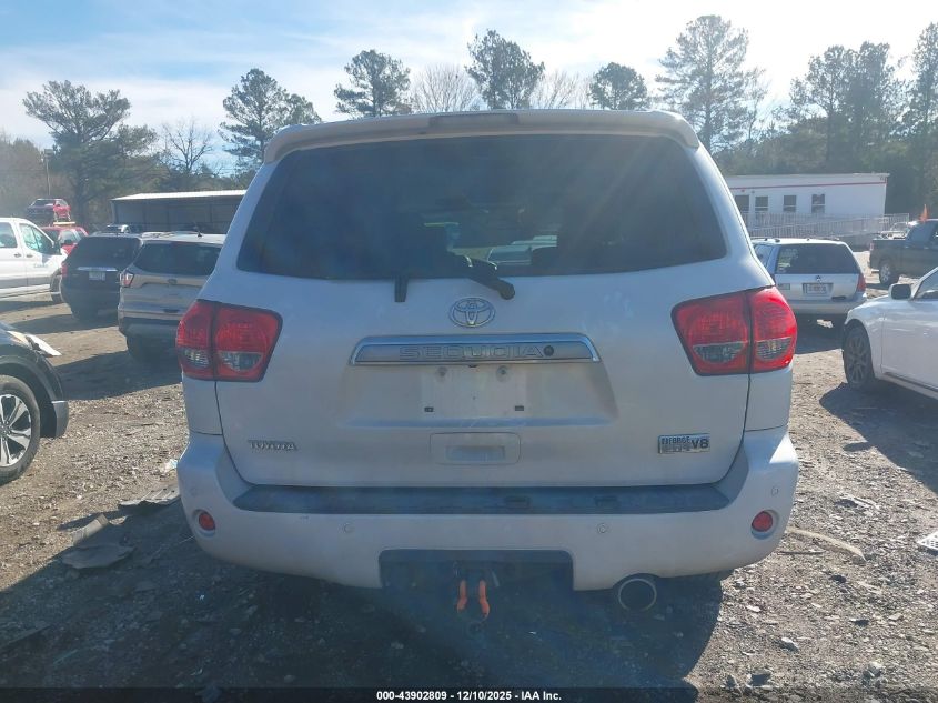 2008 Toyota Sequoia Platinum 5.7L V8 VIN: 5TDZY67A08S004821 Lot: 43902809