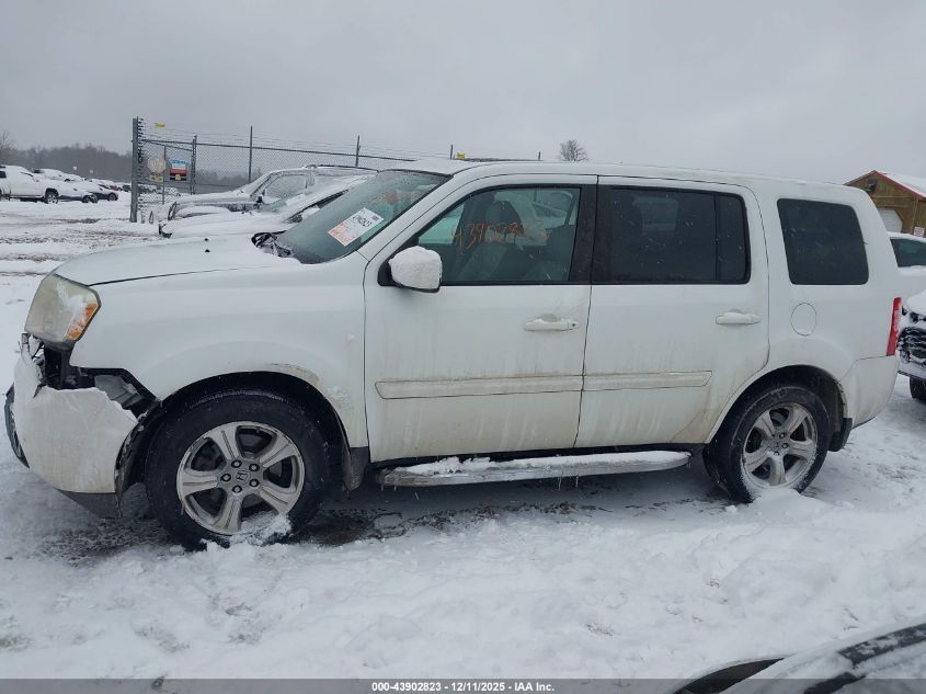 2013 Honda Pilot Ex-L VIN: 5FNYF4H59DB034535 Lot: 43902823