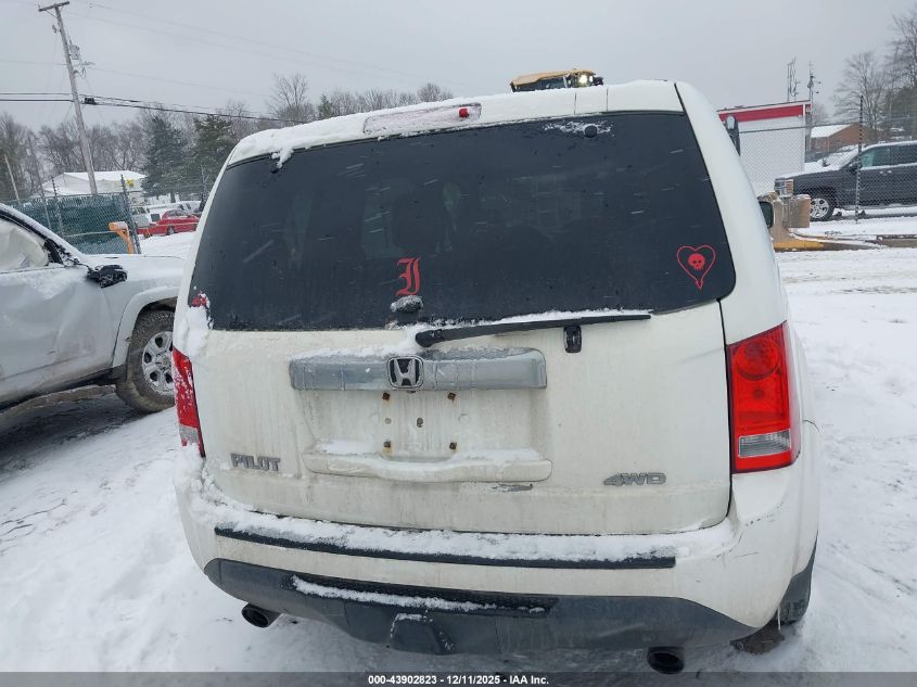 2013 Honda Pilot Ex-L VIN: 5FNYF4H59DB034535 Lot: 43902823