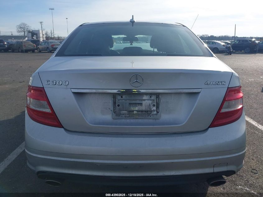 2011 Mercedes-Benz C 300 Sport 4Matic VIN: WDDGF8BBXBR163091 Lot: 43902825