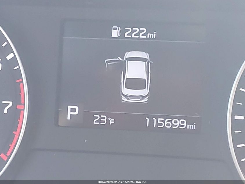 2019 Kia Forte Lxs VIN: 3KPF24AD3KE113156 Lot: 43902832