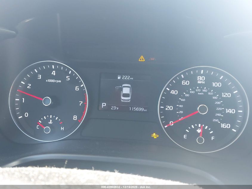 2019 Kia Forte Lxs VIN: 3KPF24AD3KE113156 Lot: 43902832