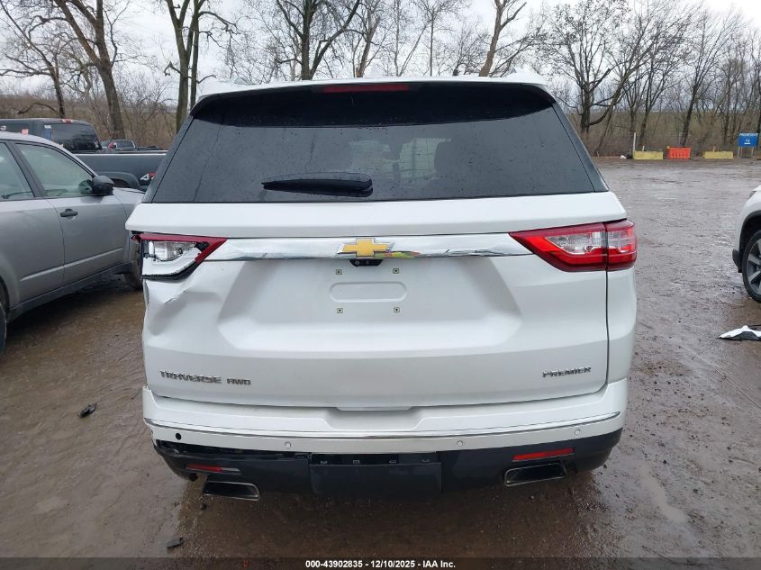 2021 Chevrolet Traverse Awd Premier VIN: 1GNEVKKW5MJ254184 Lot: 43902835