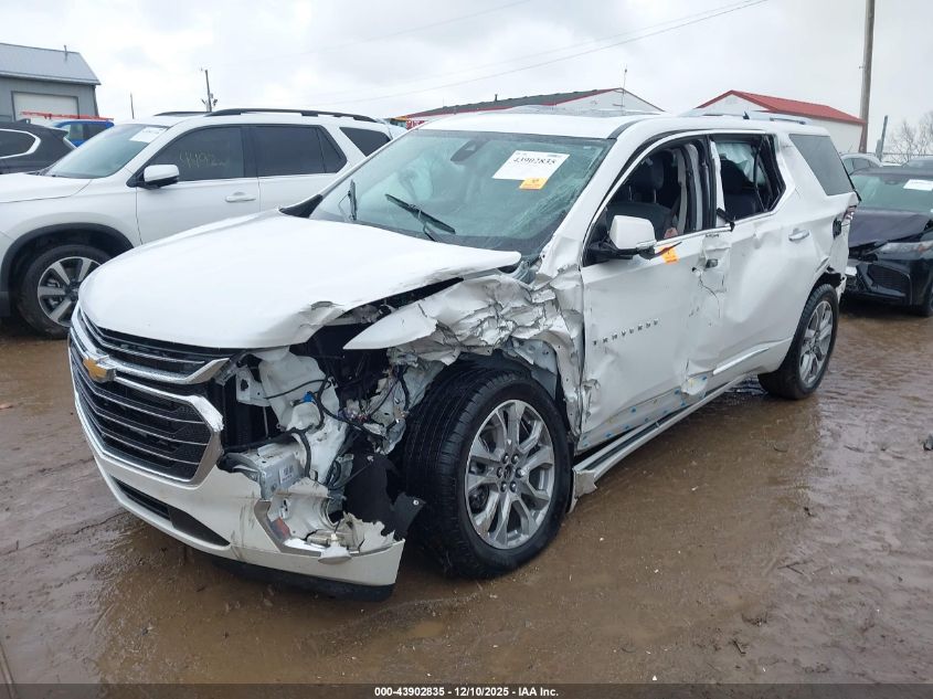 2021 Chevrolet Traverse Awd Premier VIN: 1GNEVKKW5MJ254184 Lot: 43902835
