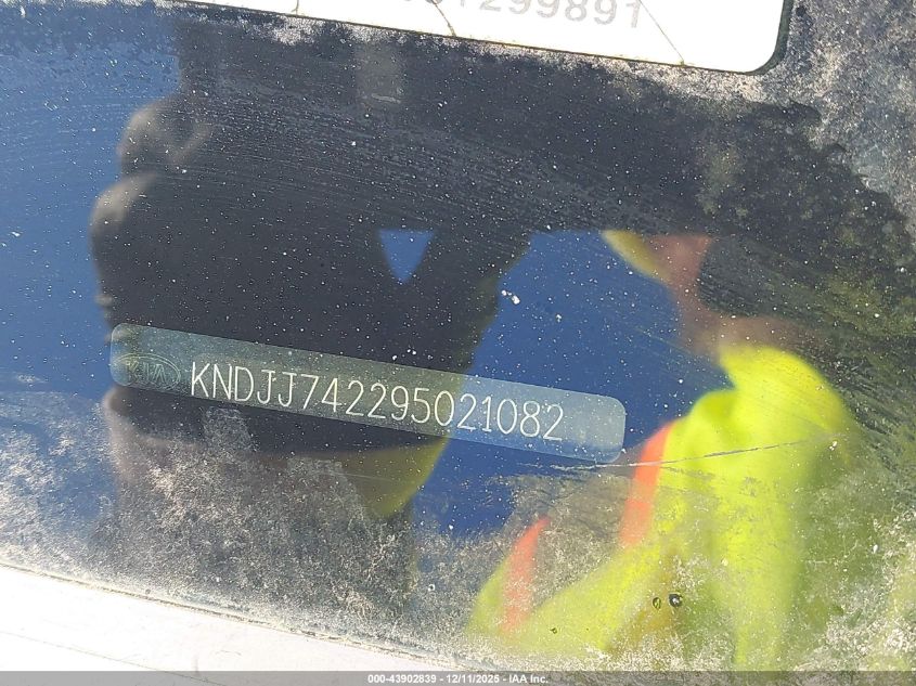 2009 Kia Borrego Ex V8 VIN: KNDJJ742295021082 Lot: 43902839