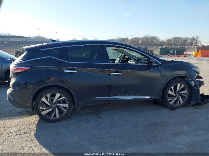 2017 Nissan Murano Platinum VIN: 5N1AZ2MHXHN134675 Lot: 43902842