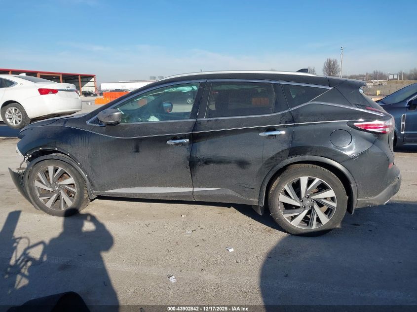 2017 Nissan Murano Platinum VIN: 5N1AZ2MHXHN134675 Lot: 43902842