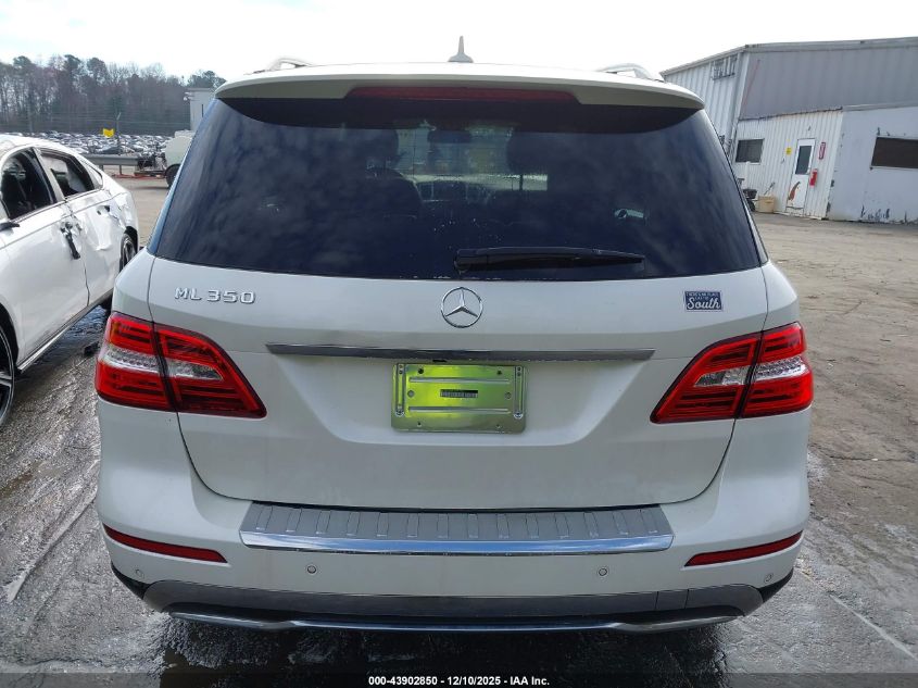 2013 Mercedes-Benz Ml 350 VIN: 4JGDA5JB4DA157456 Lot: 43902850
