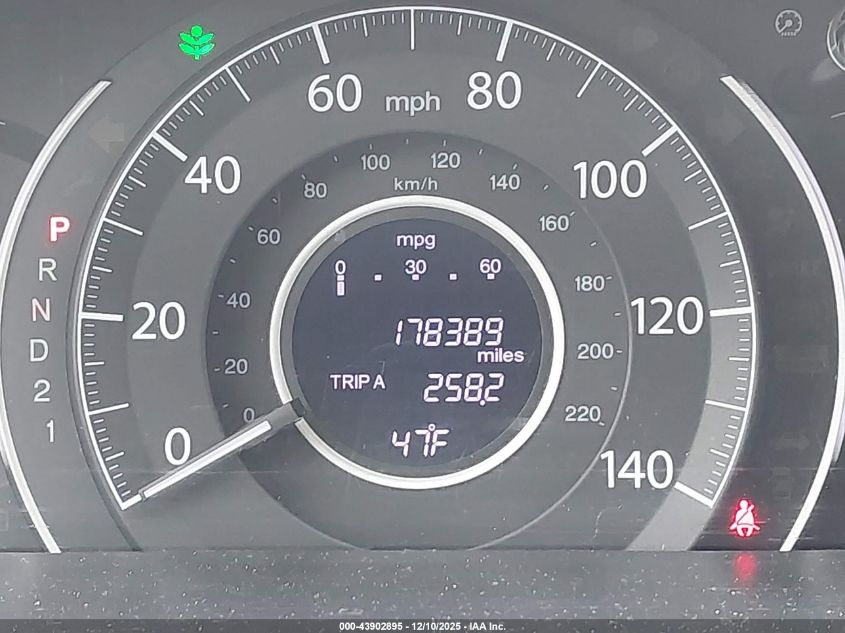 2013 Honda Cr-V Ex VIN: 2HKRM4H57DH643912 Lot: 43902895