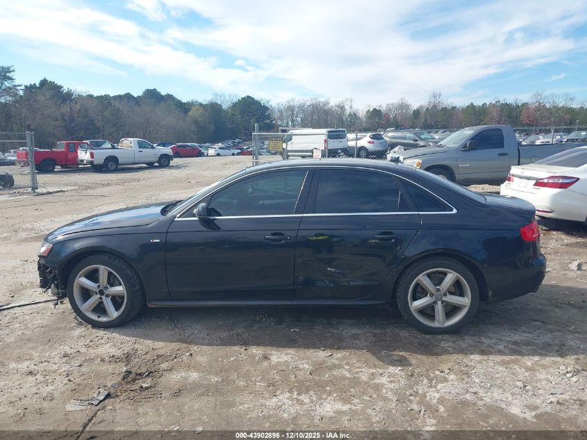 2012 Audi A4 2.0T Premium VIN: WAUKFAFL6CN011278 Lot: 43902896
