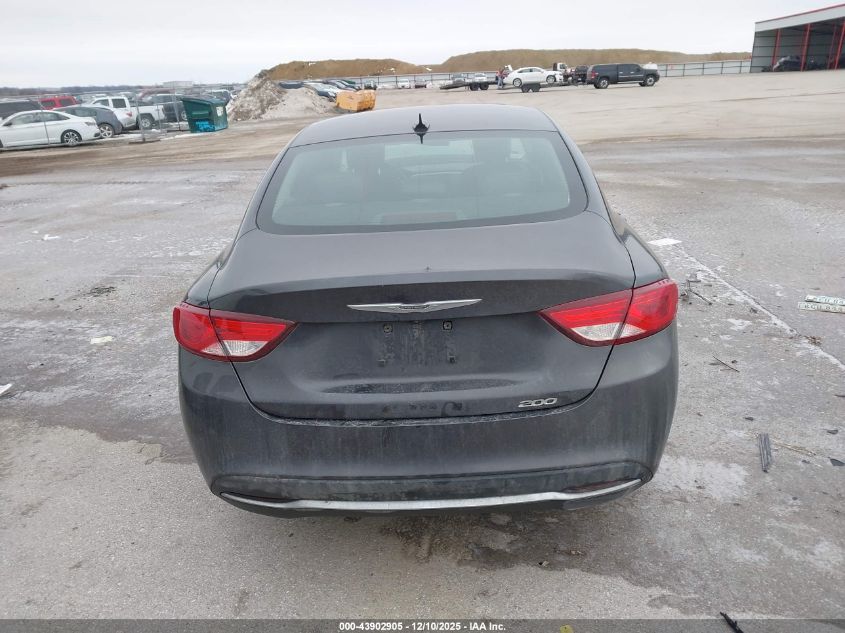 2017 Chrysler 200 Limited Platinum VIN: 1C3CCCAB9HN509433 Lot: 43902905