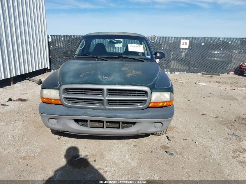 2001 Dodge Dakota Sport VIN: 1B7FL26P01S187960 Lot: 43902907
