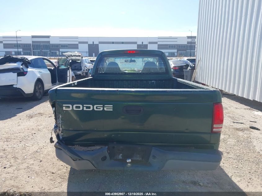 2001 Dodge Dakota Sport VIN: 1B7FL26P01S187960 Lot: 43902907