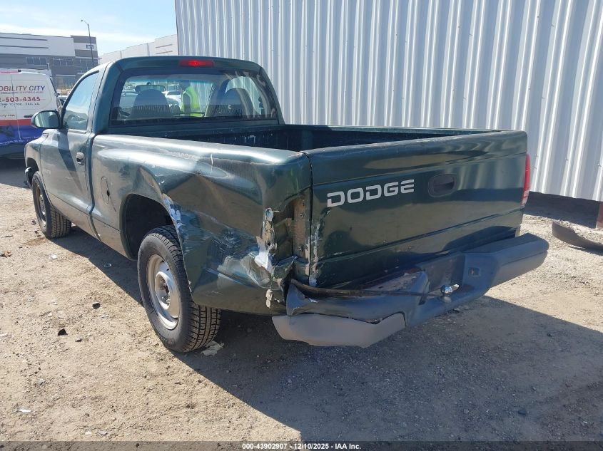 2001 Dodge Dakota Sport VIN: 1B7FL26P01S187960 Lot: 43902907