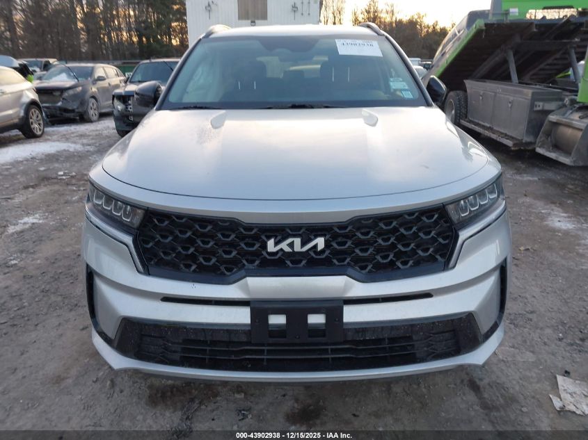 2022 Kia Sorento S VIN: 5XYRL4LC2NG127863 Lot: 43902938