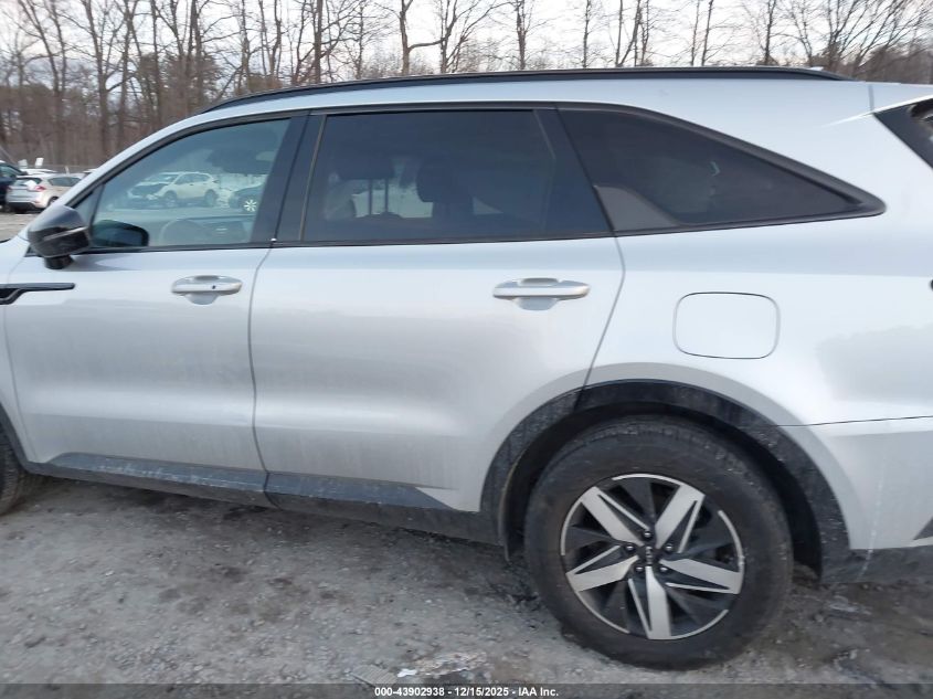 2022 Kia Sorento S VIN: 5XYRL4LC2NG127863 Lot: 43902938