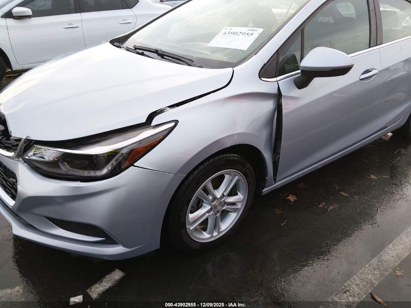 2017 Chevrolet Cruze Lt Auto VIN: 3G1BE6SM4HS549324 Lot: 43902955