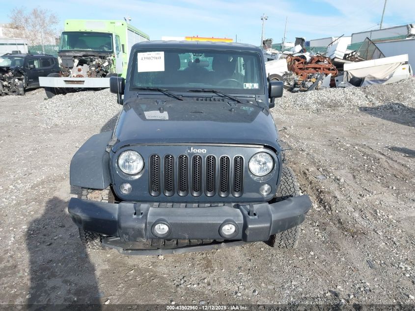 2017 Jeep Wrangler Unlimited Sport 4X4 VIN: 1C4BJWDG4HL691625 Lot: 43902960