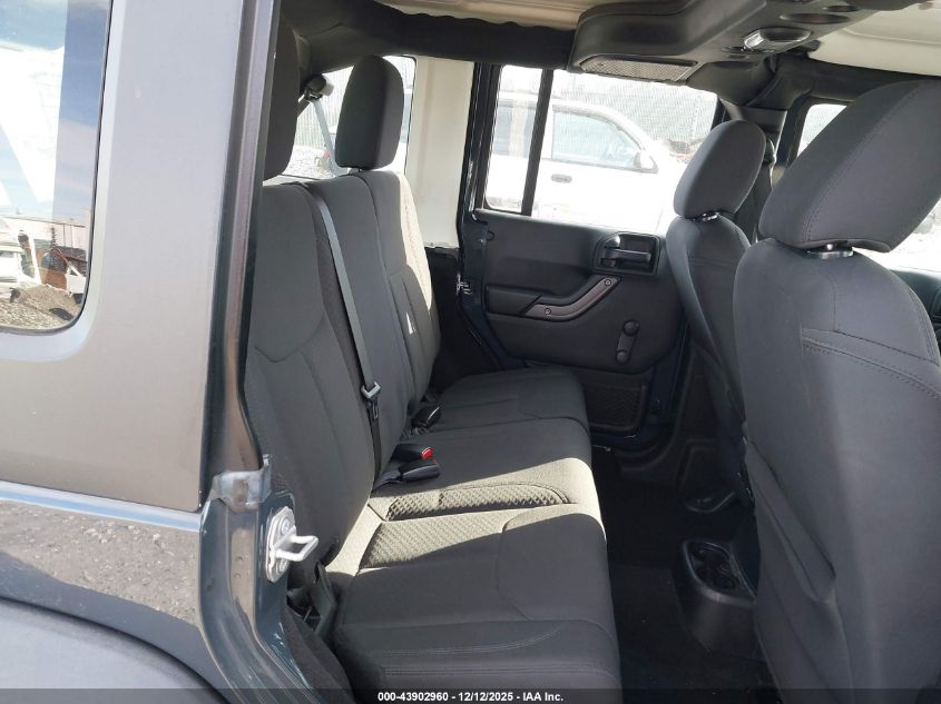 2017 Jeep Wrangler Unlimited Sport 4X4 VIN: 1C4BJWDG4HL691625 Lot: 43902960