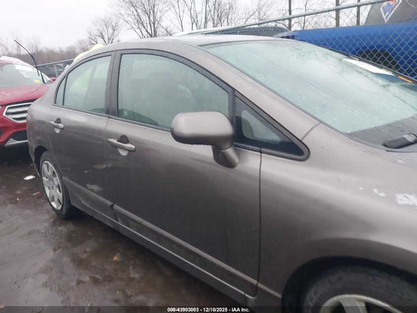 2010 Honda Civic Lx VIN: 2HGFA1F50AH555268 Lot: 43903003