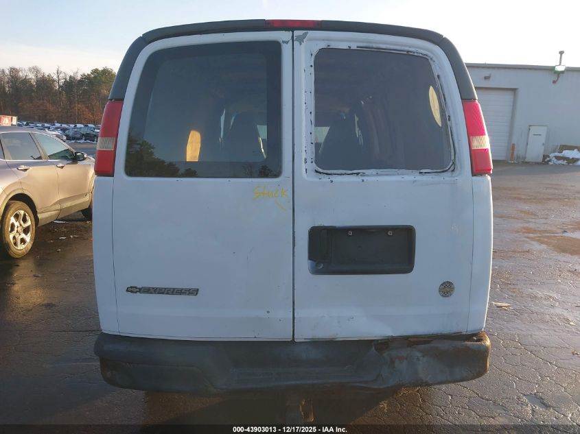 2008 Chevrolet Express Work Van VIN: 1GCGG25C981102119 Lot: 43903013