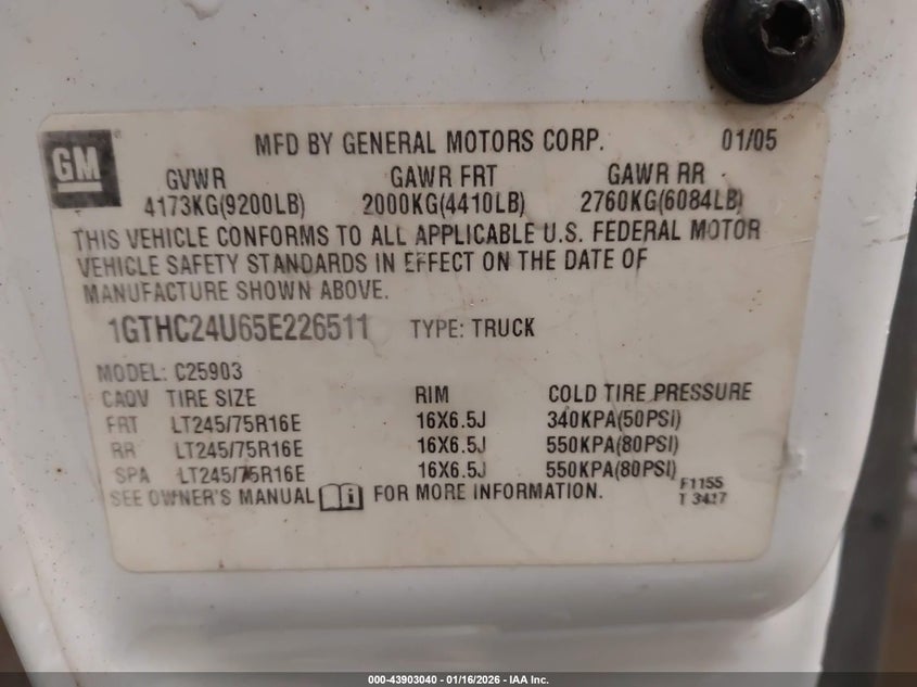 2005 GMC Sierra 2500Hd Work Truck