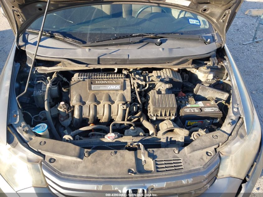 2010 Honda Insight Ex VIN: JHMZE2H75AS007178 Lot: 43903053