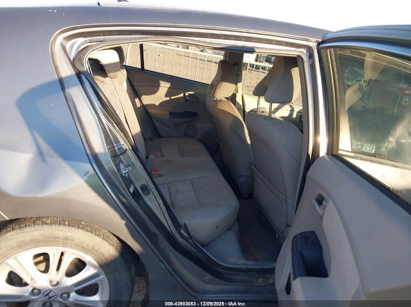 2010 Honda Insight Ex VIN: JHMZE2H75AS007178 Lot: 43903053