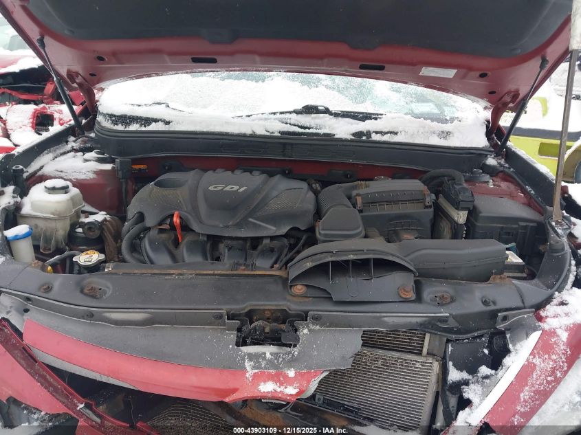 2014 Hyundai Sonata Gls VIN: 5NPEB4AC0EH839964 Lot: 43903109