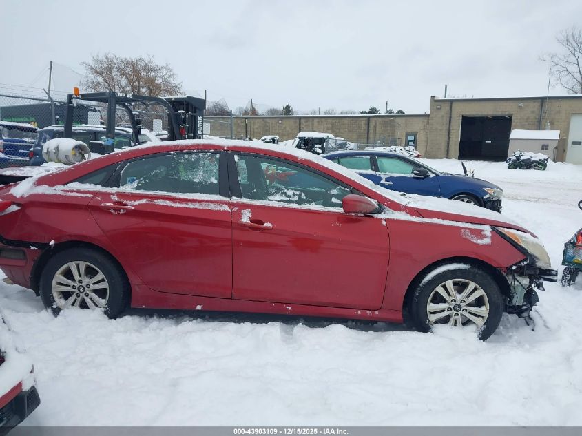 2014 Hyundai Sonata Gls VIN: 5NPEB4AC0EH839964 Lot: 43903109