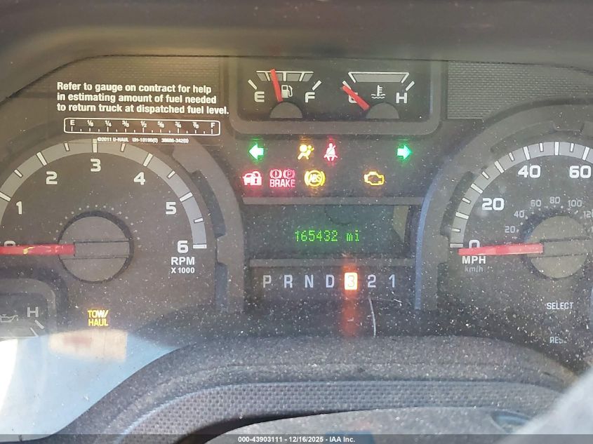 2011 Ford E-450 Cutaway VIN: 1FDXE4FS1BDA07188 Lot: 43903111