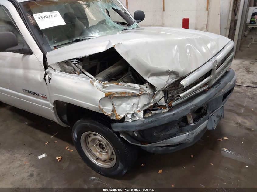 2001 Dodge Ram 1500 St/Ws VIN: 1B7HC16X11S150905 Lot: 43903129