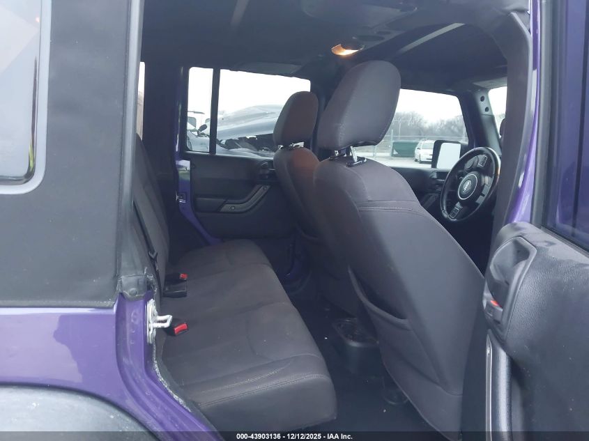 2017 Jeep Wrangler Unlimited Sport 4X4 VIN: 1C4BJWDGXHL618291 Lot: 43903136