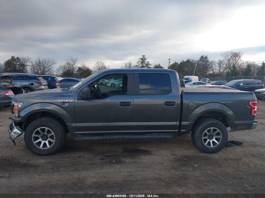 2018 Ford F-150 Xl VIN: 1FTEW1EP3JFE60915 Lot: 43903165