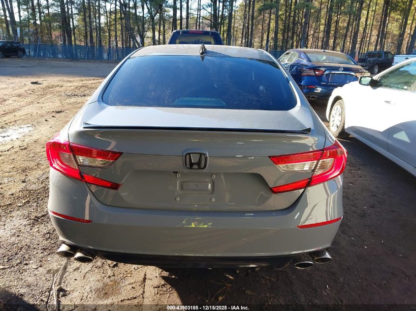 2022 Honda Accord Sport Se VIN: 1HGCV1F41NA114977 Lot: 43903185